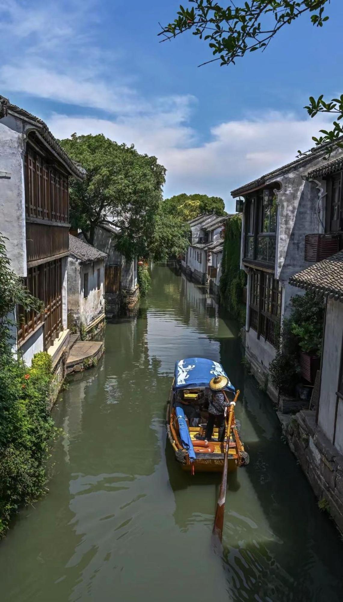 Suzhou Zhouzhuang Slowlife River View Lnn Kunshan  Esterno foto
